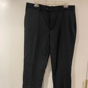 Banana republic black trousers (yacht suit pants) size 34/32